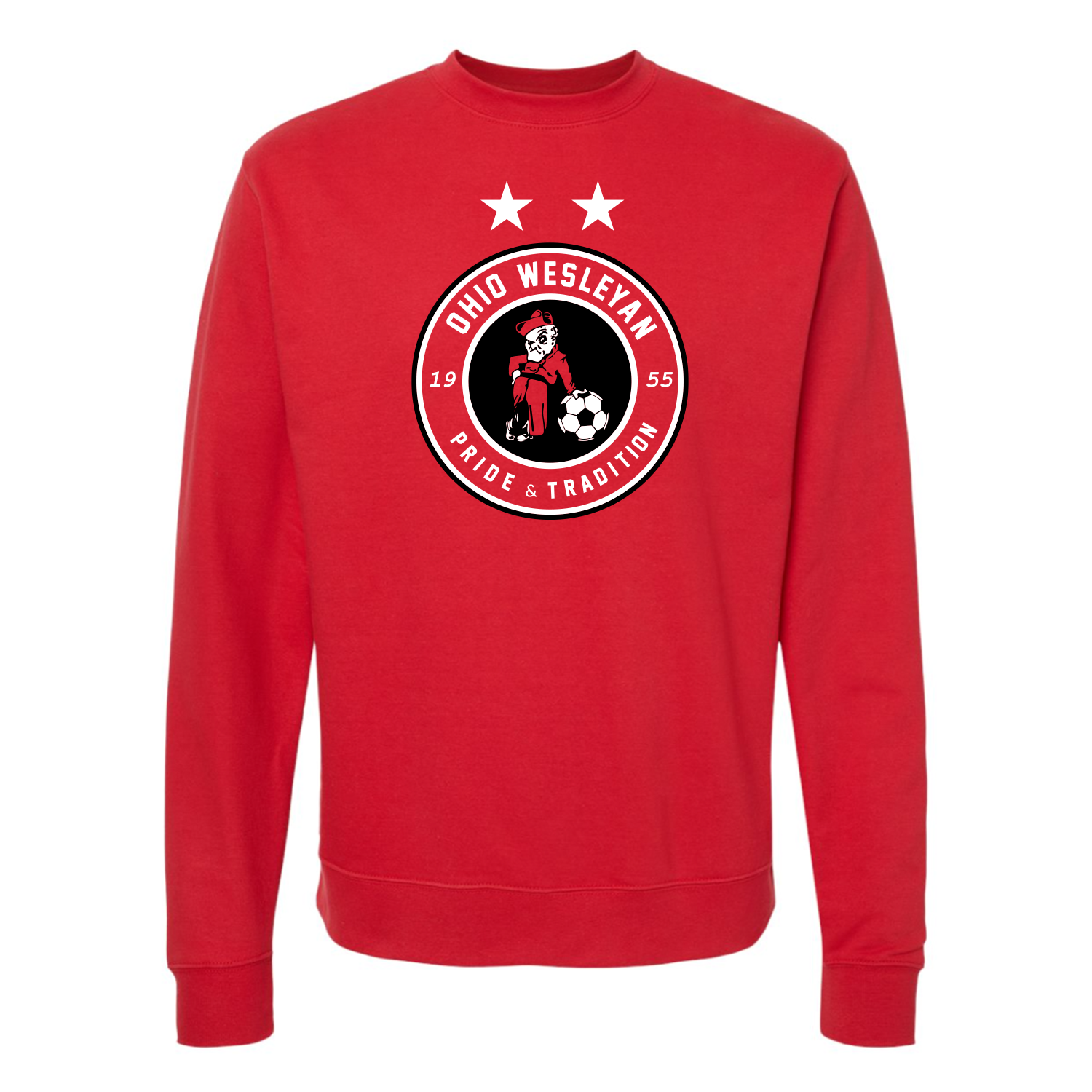 OWU Pride & Tradition Red Crewneck Ryan Apparel Merch