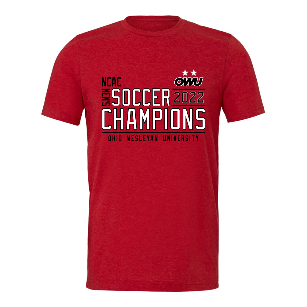 OWU Champions Red Tee Ryan Apparel Merch