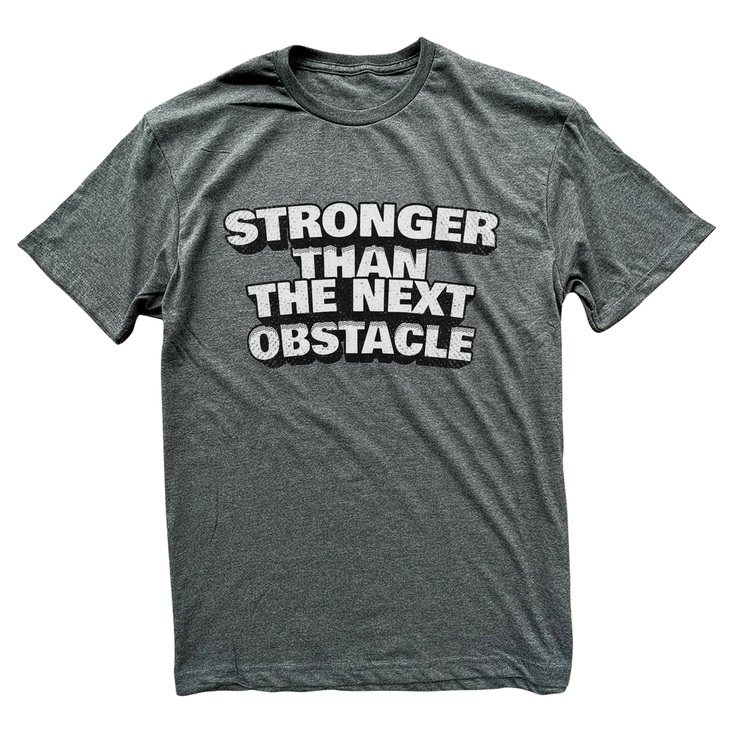 Stronger Than - Graphite Tee