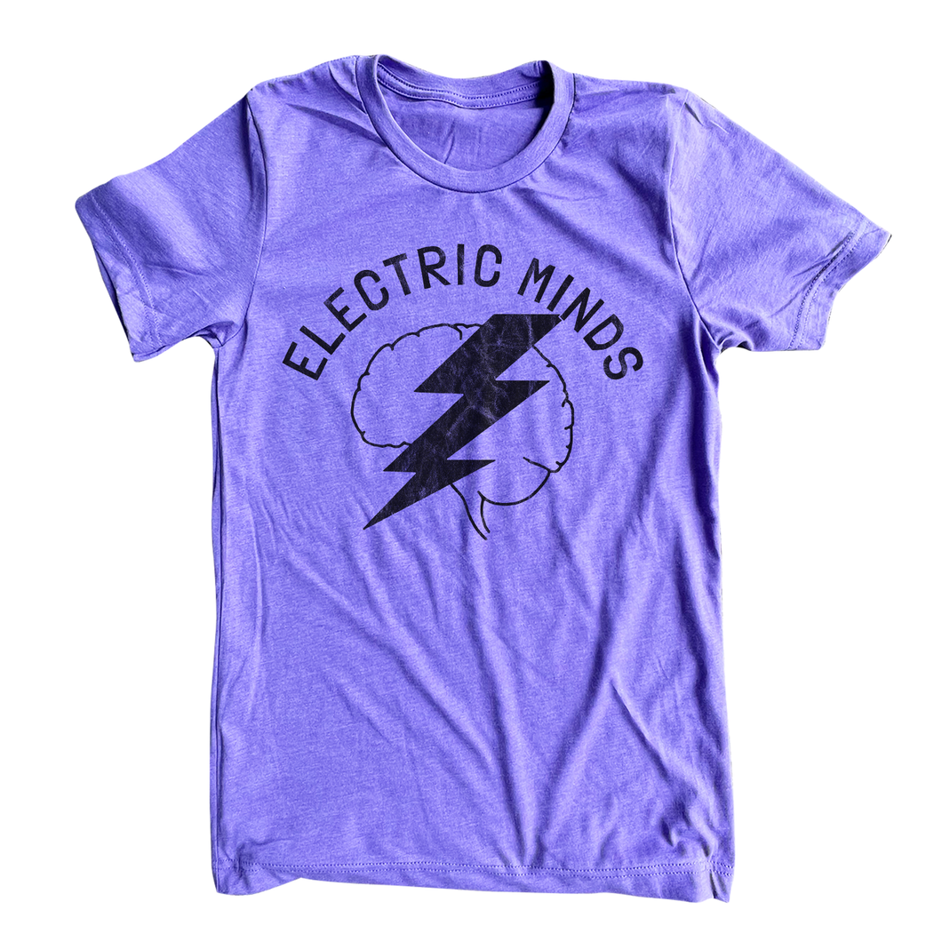 Electric Minds - Purple Tee