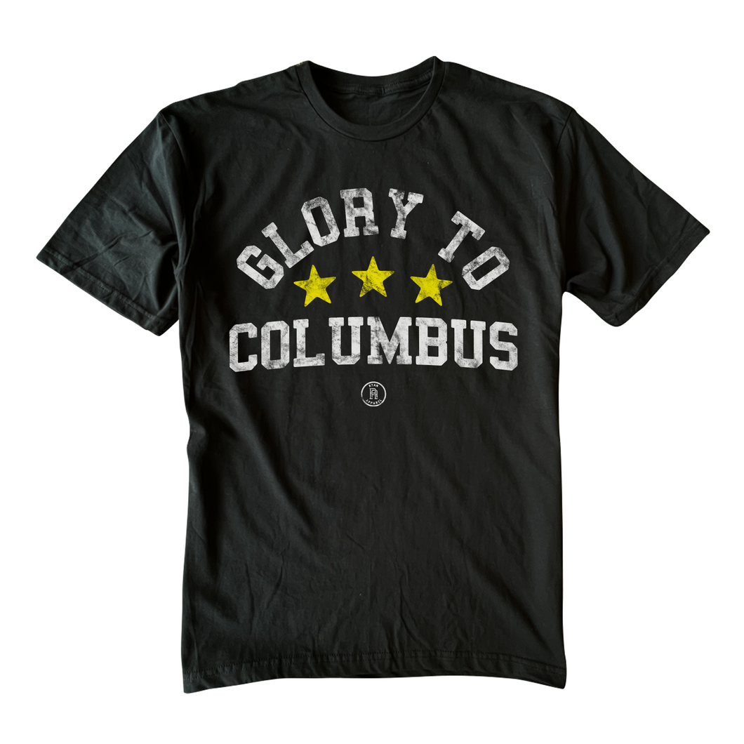 Glory To Columbus - Black Tee