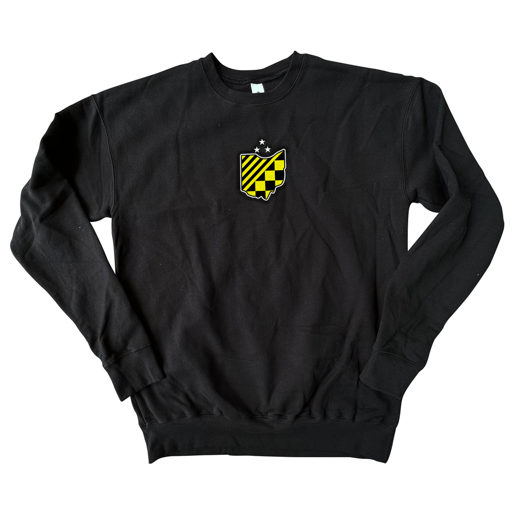 Ohio Is Black & Gold - Embroidered Sweatshirt