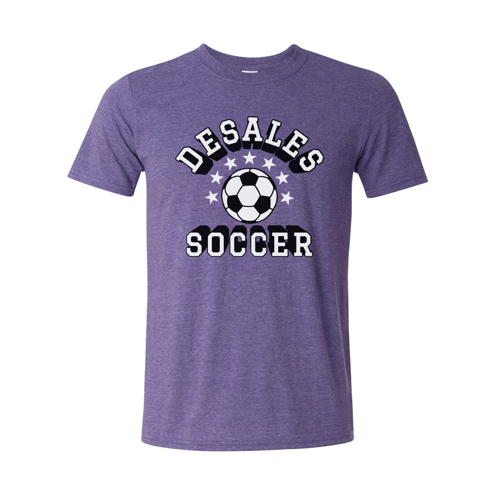 DHS - DeSales Soccer - Purple Tee