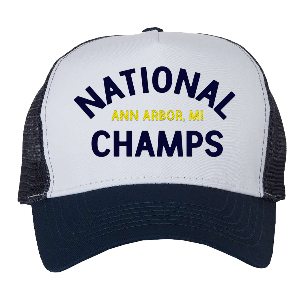 Ann Arbor, MI - National Champs - Trucker Hat