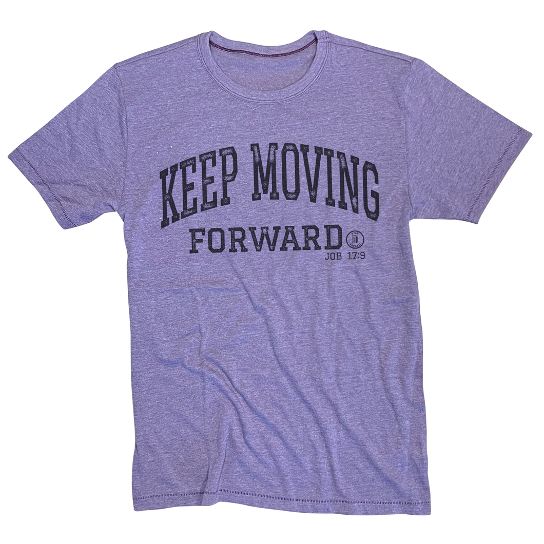 Keep Moving Forward - Purple Tee