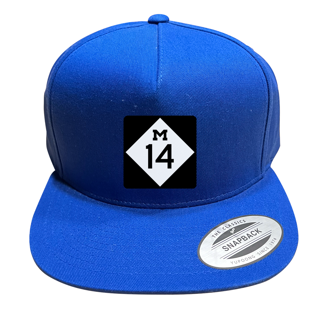 M14 - Structured Blue Hat