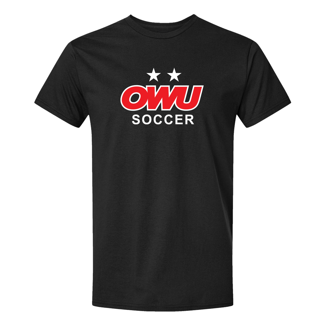 OWU Soccer - T-Shirt - Black