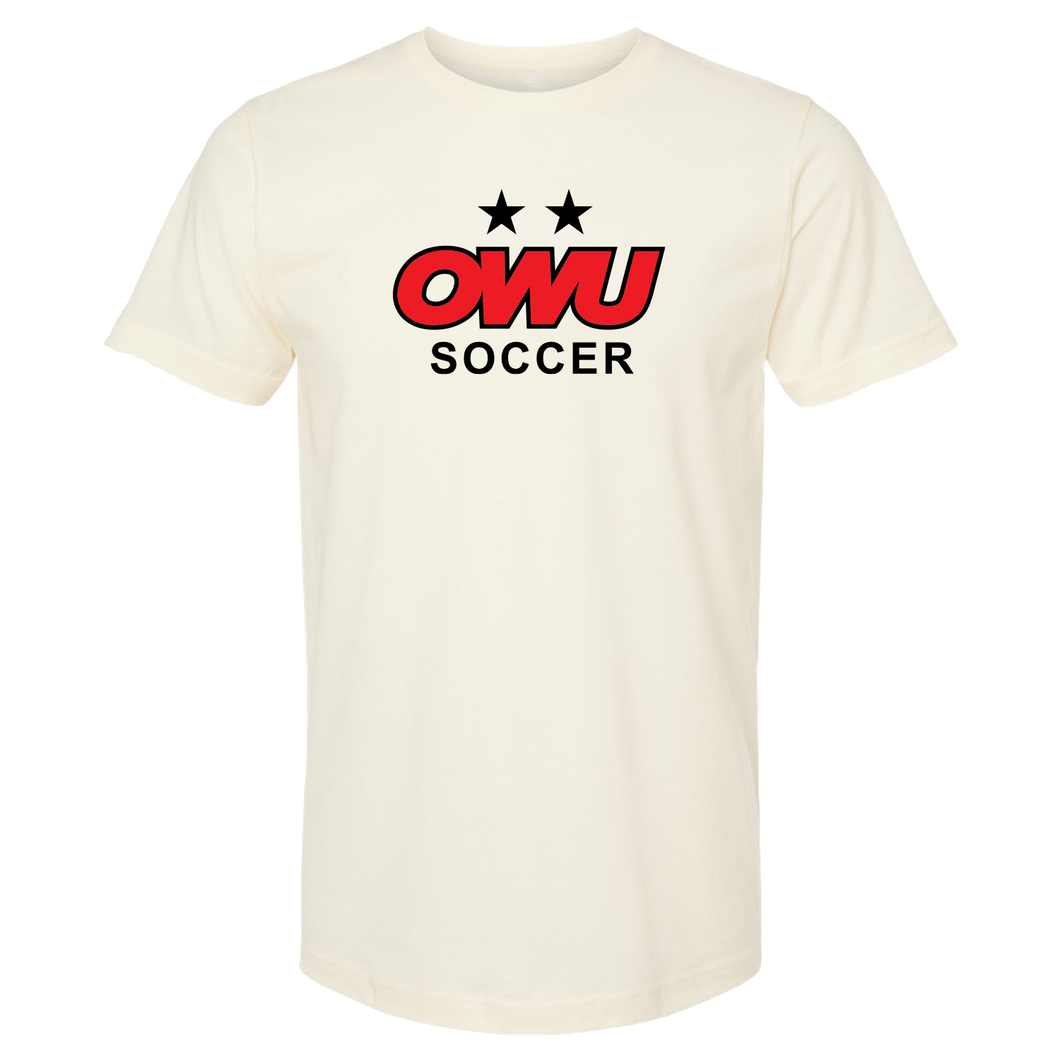 OWU Soccer - T-Shirt - Natural