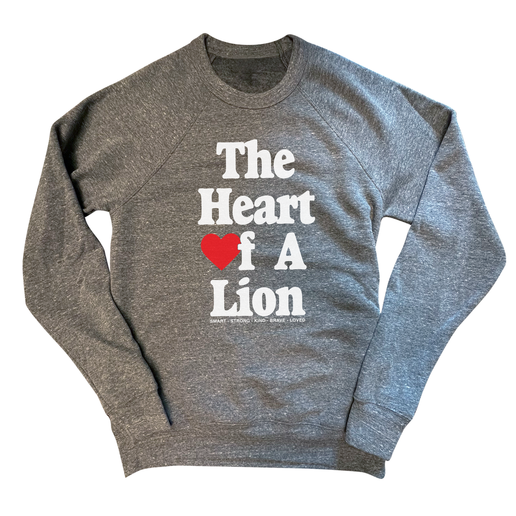 The Heart Of A Lion - Crewneck