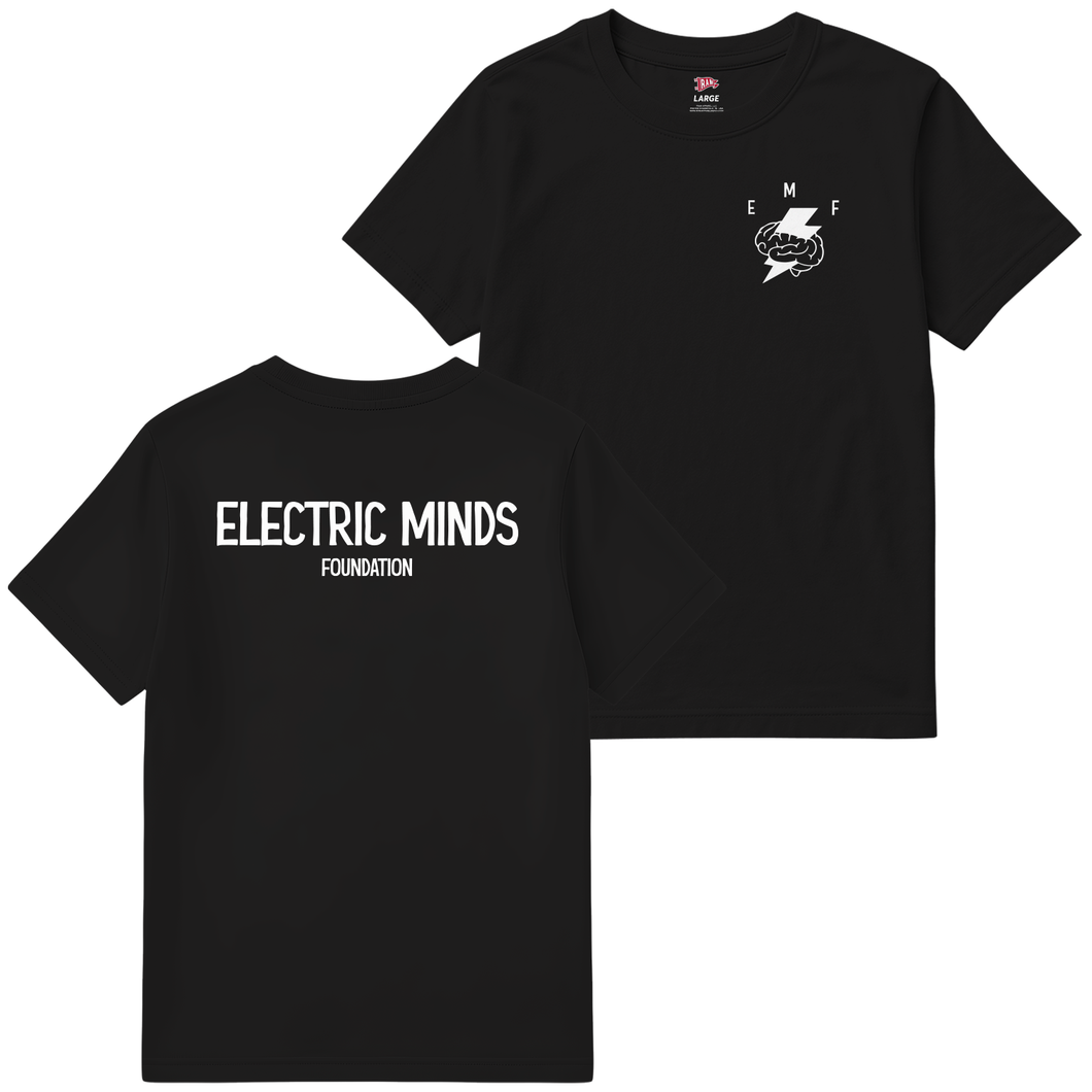Electric Minds - Black Tee