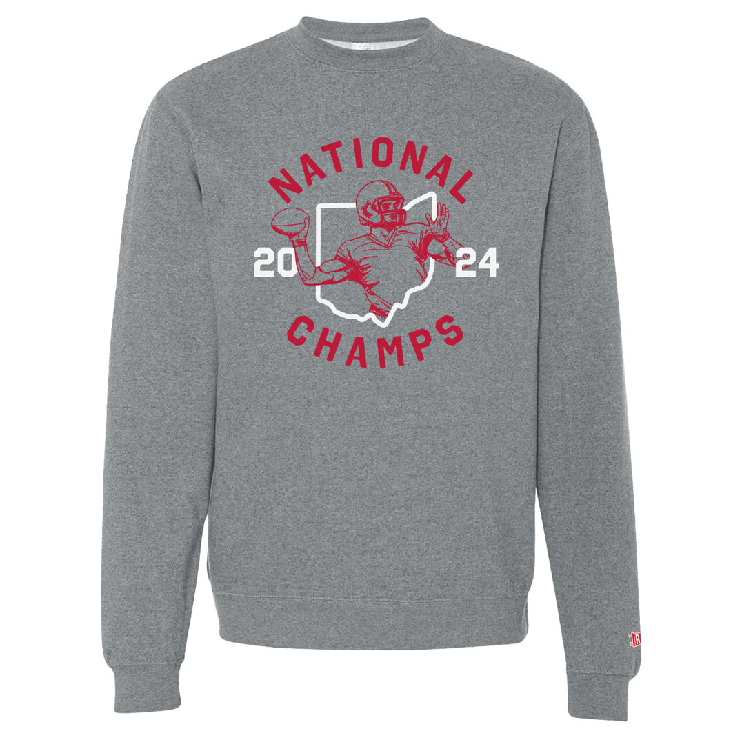 National Champs - Grey Sweatshirt