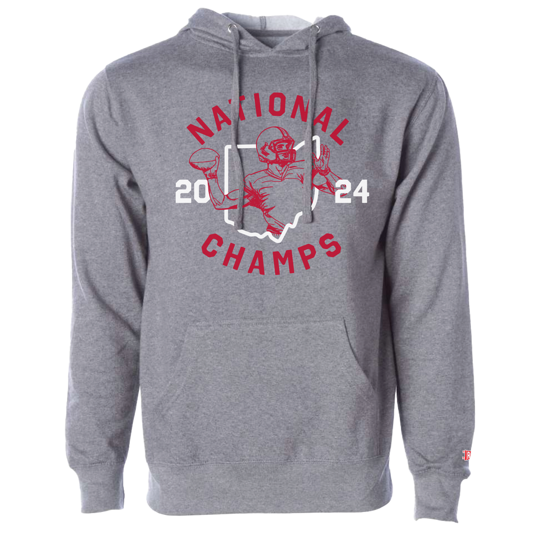 National Champs - Grey Hoodie