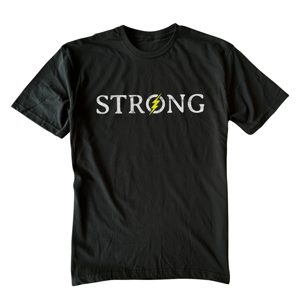 B. Strong - The Flash - Black Tee