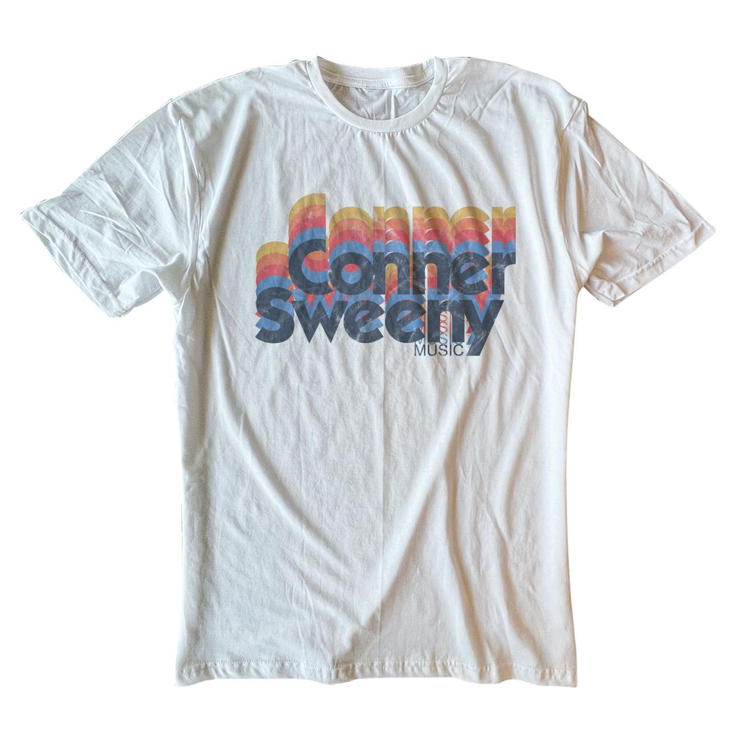 Conner Sweeny - Vintage Denim - White Tee