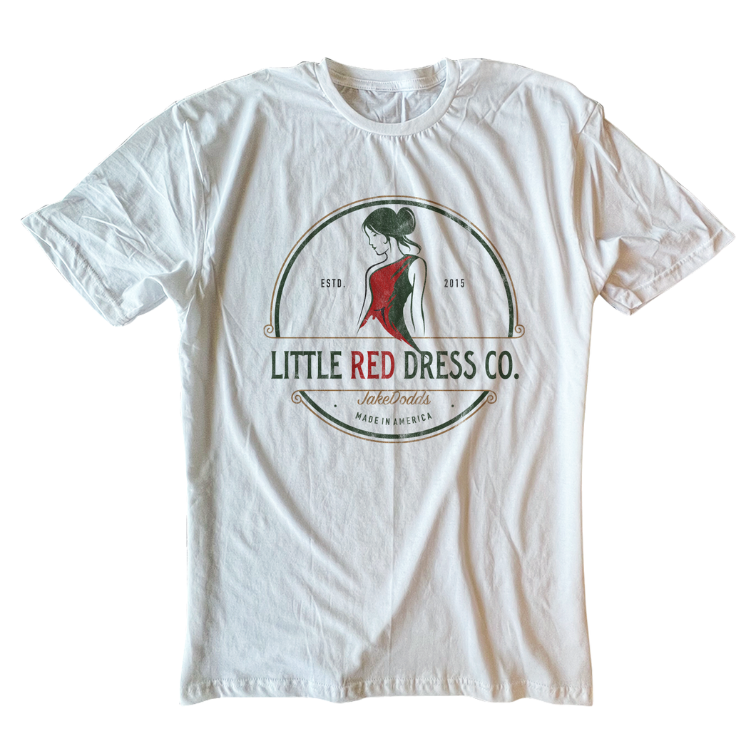 Jake Dodds - Red Dress - White Tee