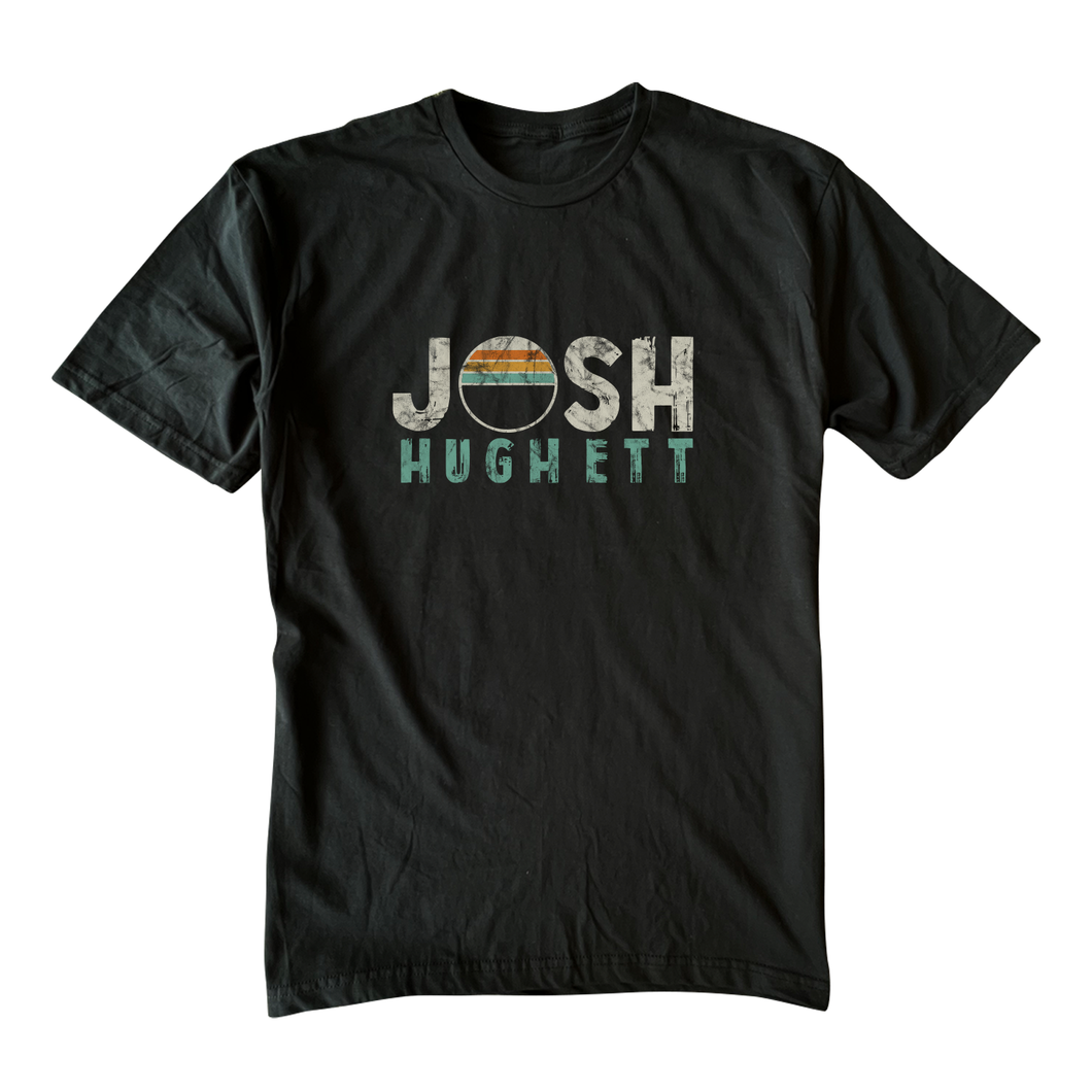 Josh Hughett - Brushed - Black Tee