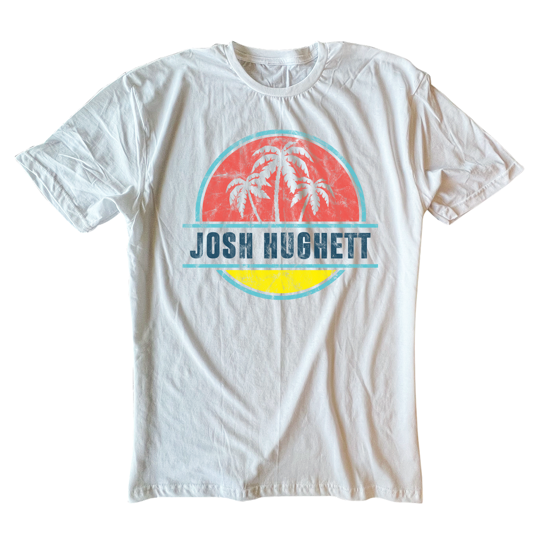 Josh Hughett - Palm Trees - White Tee