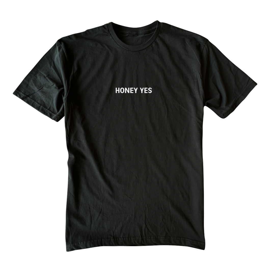 Kayley Bishop - Honey Yes - Black Tee