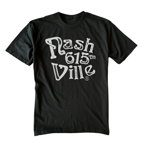 Nashville t-shirt. Trendy Nash 615 tee. That 70's Show inspired.