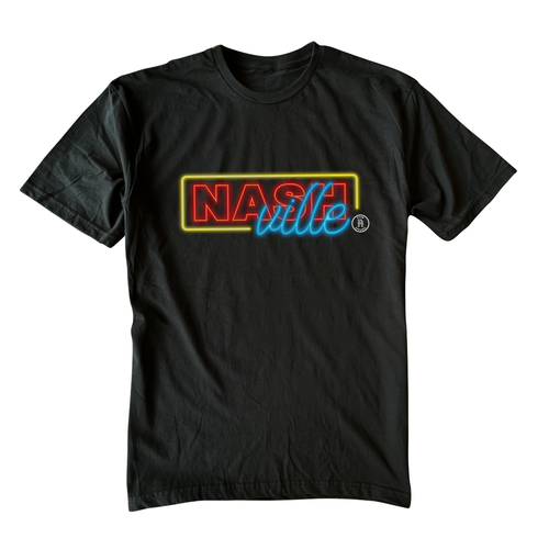 Trendy Nashville t-shirt. Nash neon sign tee. Born in the 615.
