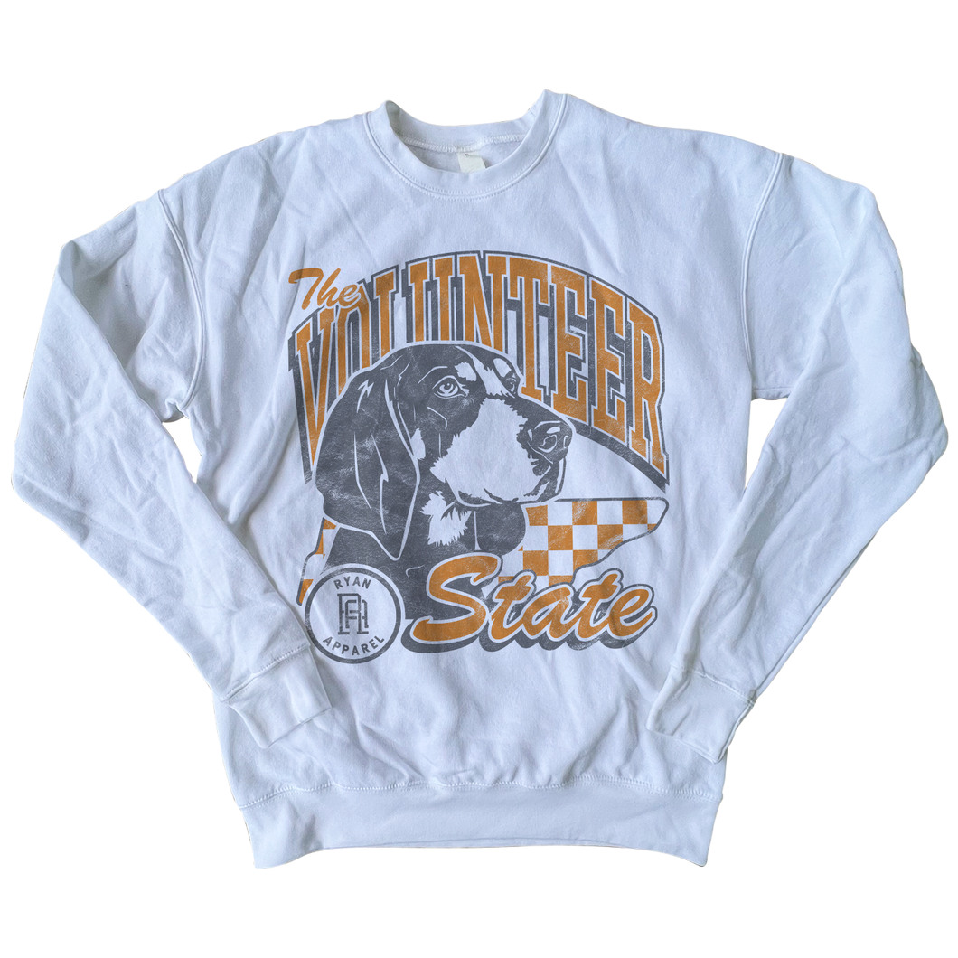 The Volunteer State - White Sweatshirt