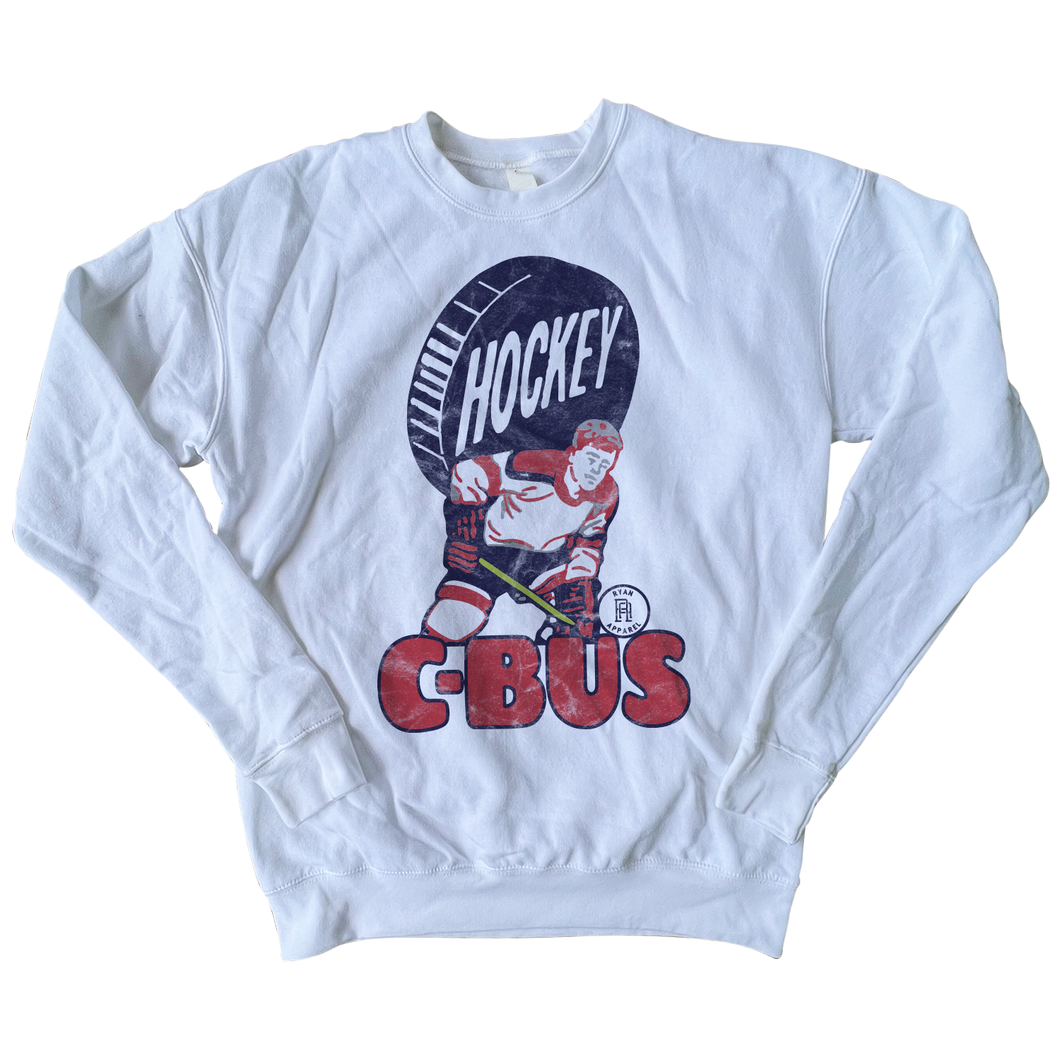CBUS Hockey - White Sweatshirt