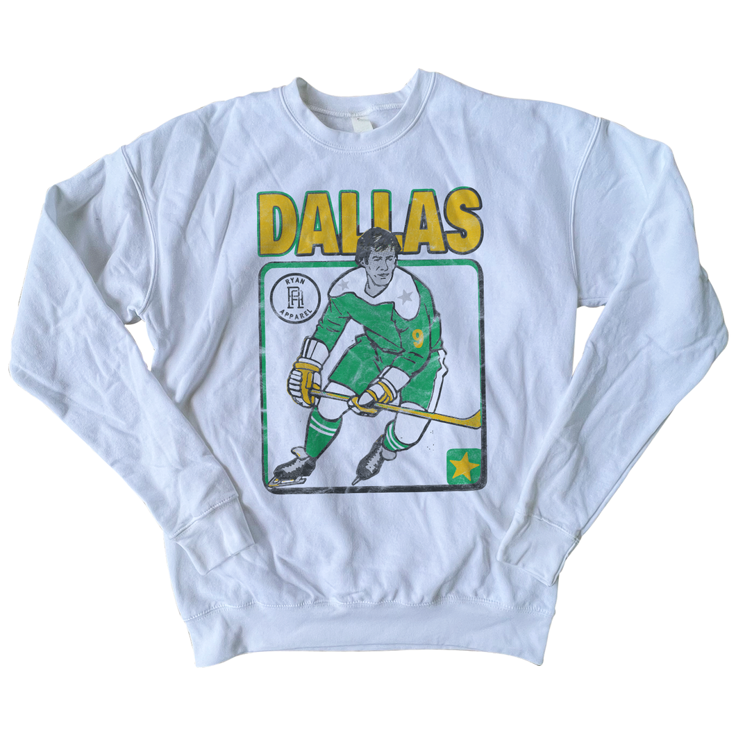 Dallas Hockey - White Sweatshirt