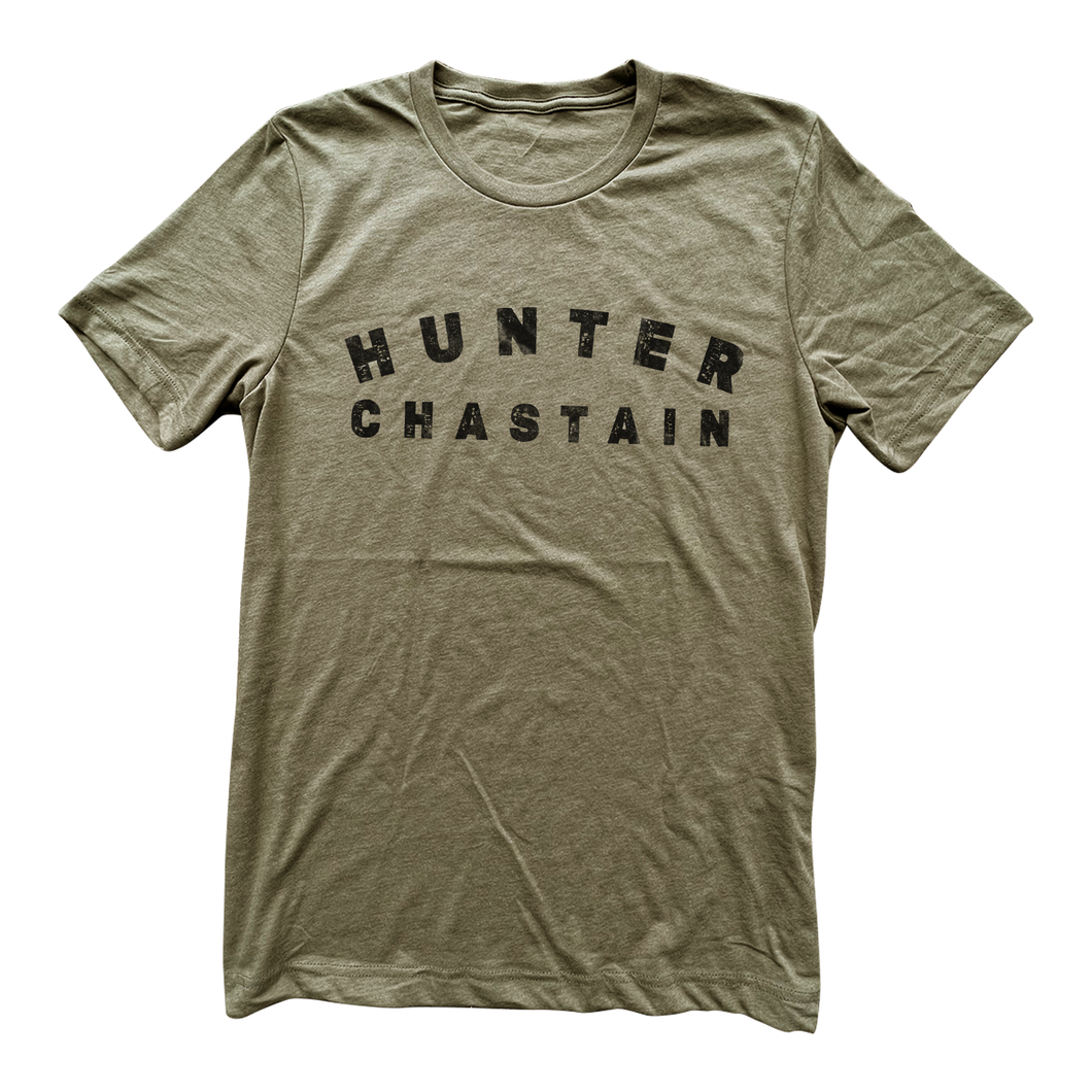 Hunter Chastain - Olive Tee