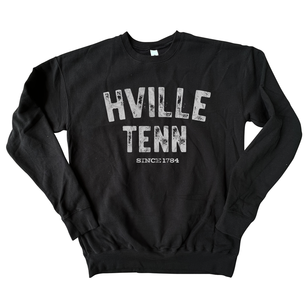 Hendersonville - HVILLE - Black Sweatshirt