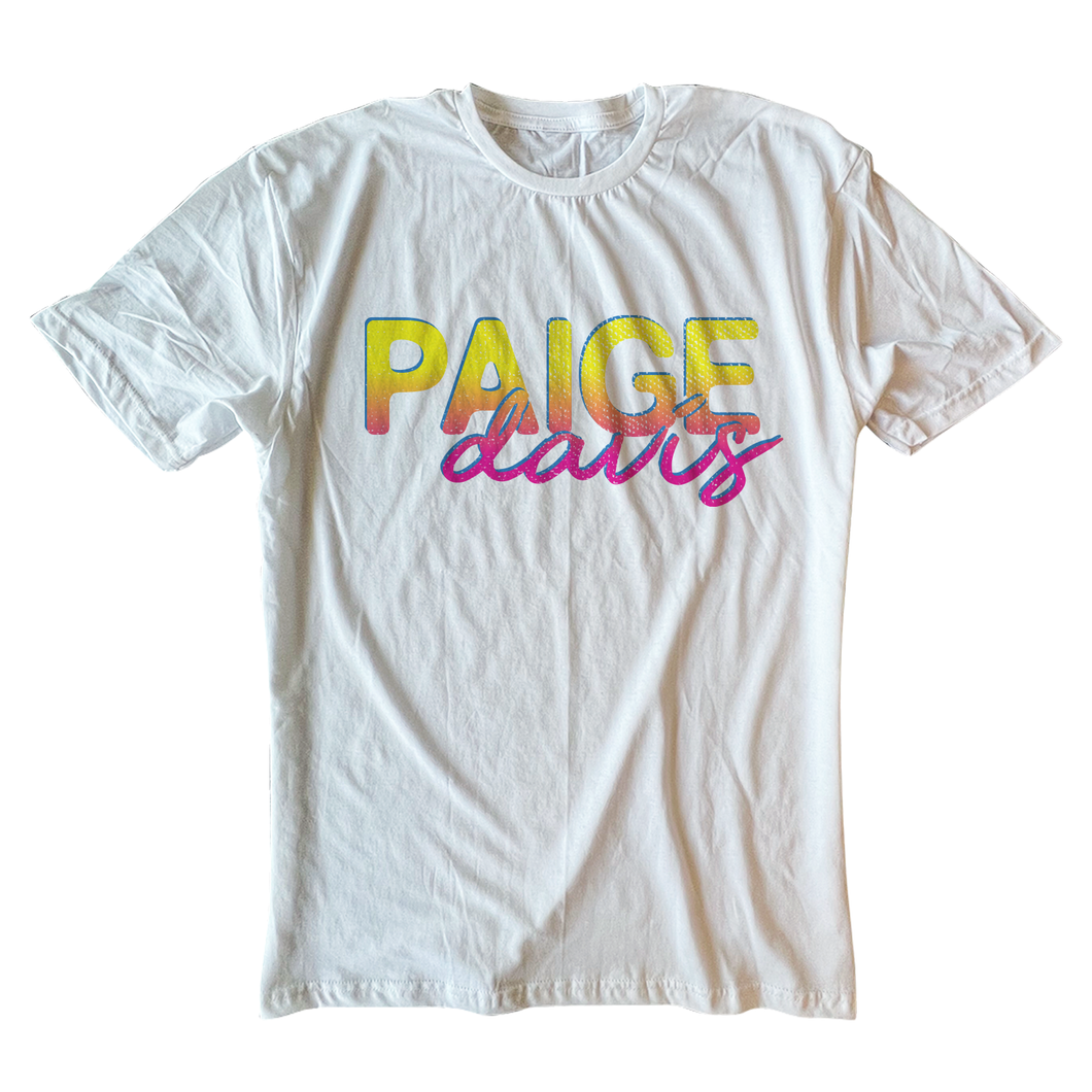 Paige Davis - Spring Break - White Tee