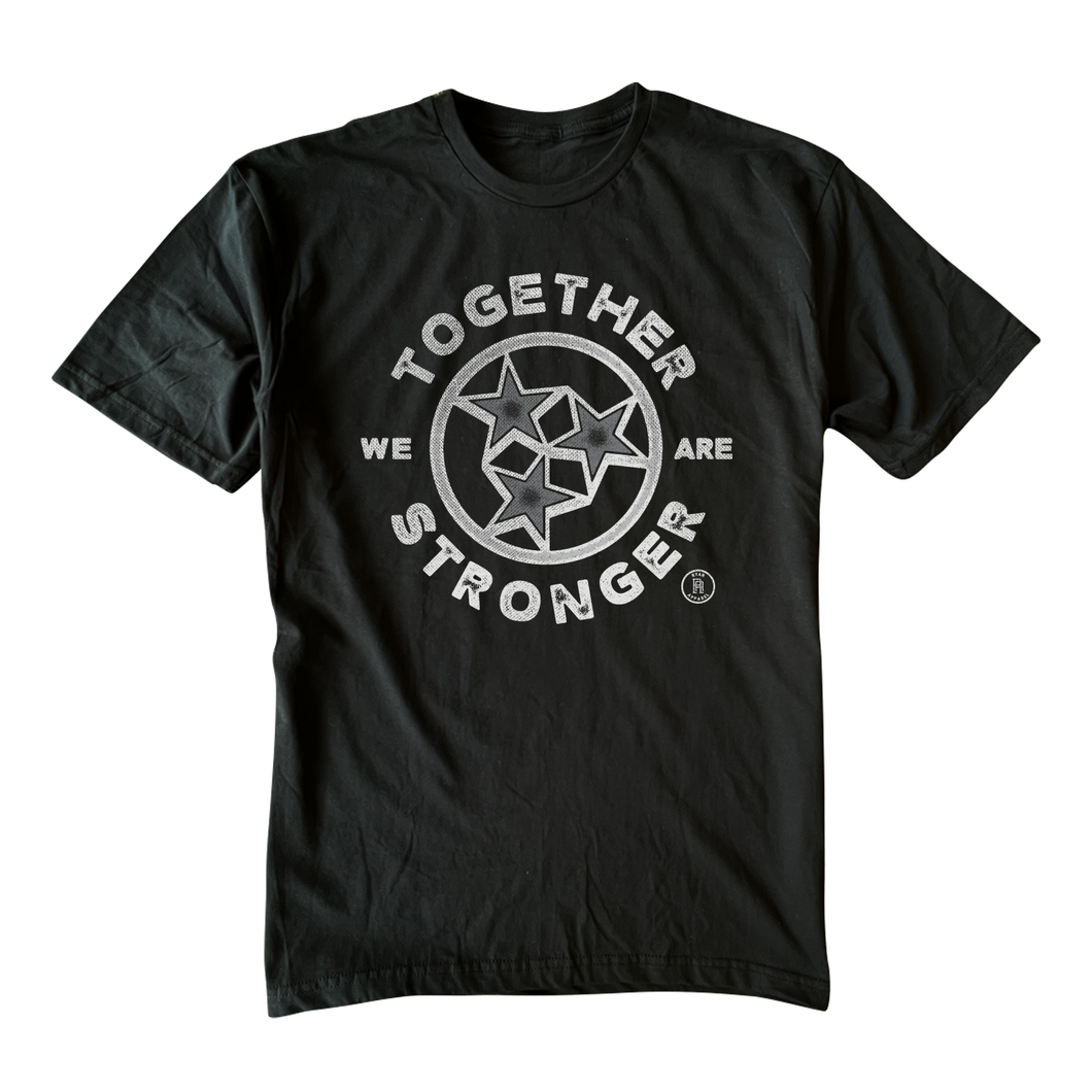 Together We Are Stronger - Black Tee