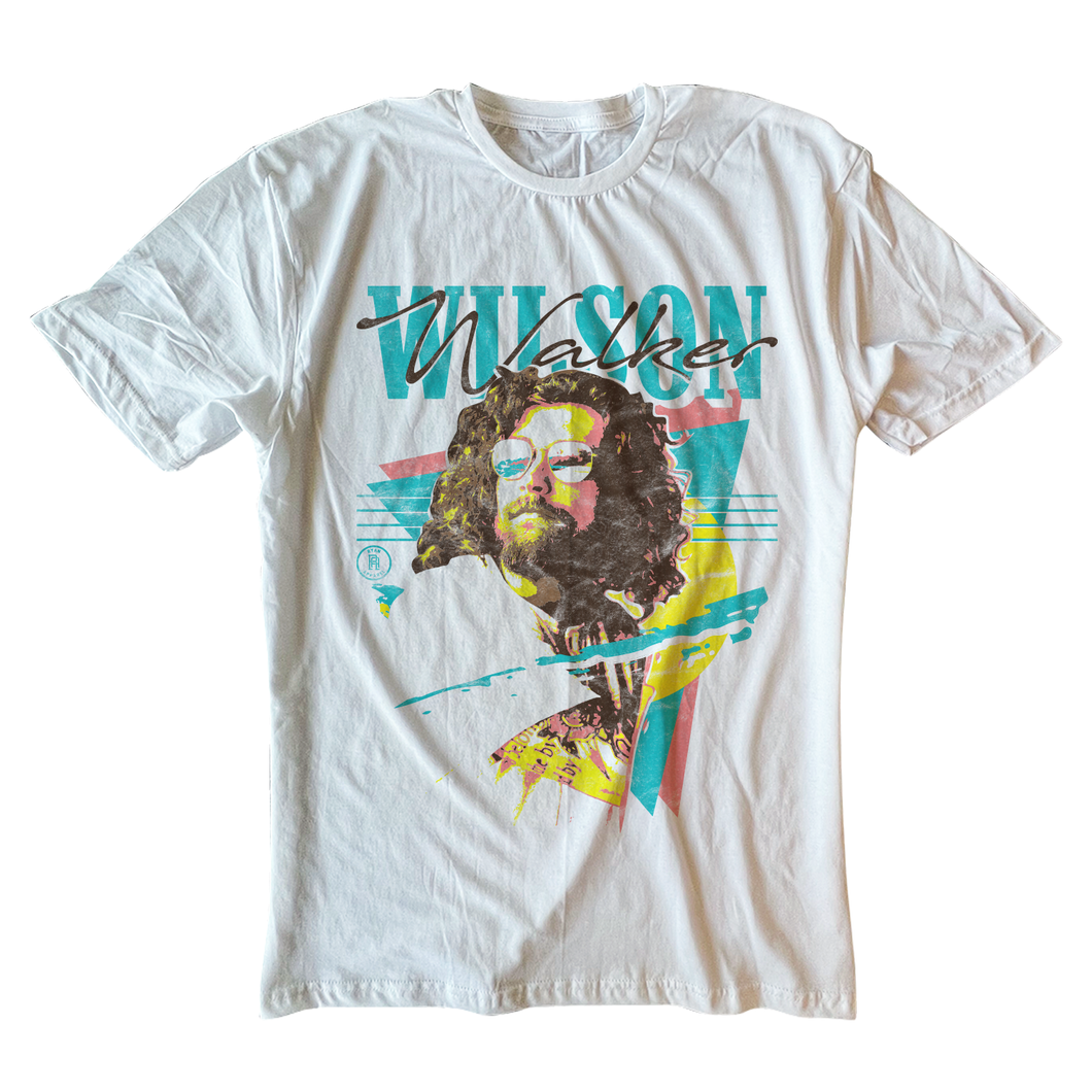 Walker Wilson - 90s Face Tee - White Tee